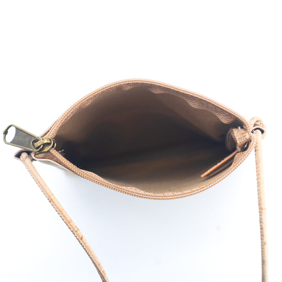 Blue/Purple Floral Patterned Mobile Phone Crossbody Bag