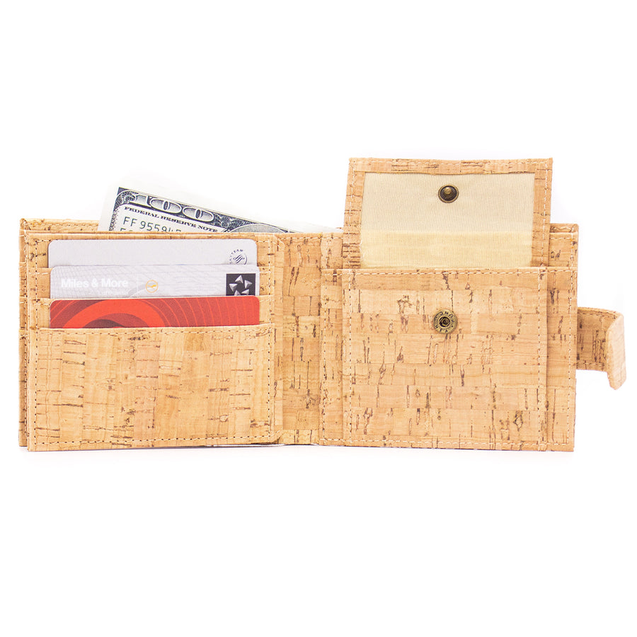 Natural Rustic Cork Wallet